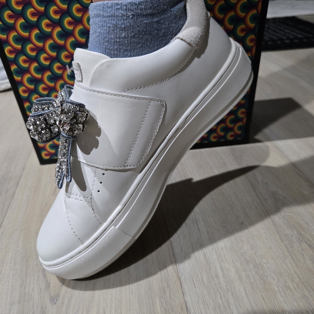 Women's White Kurt Geiger Sneakers